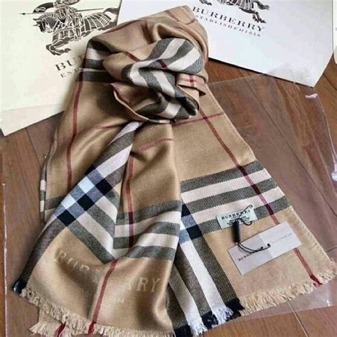 pashmina imitación burberry